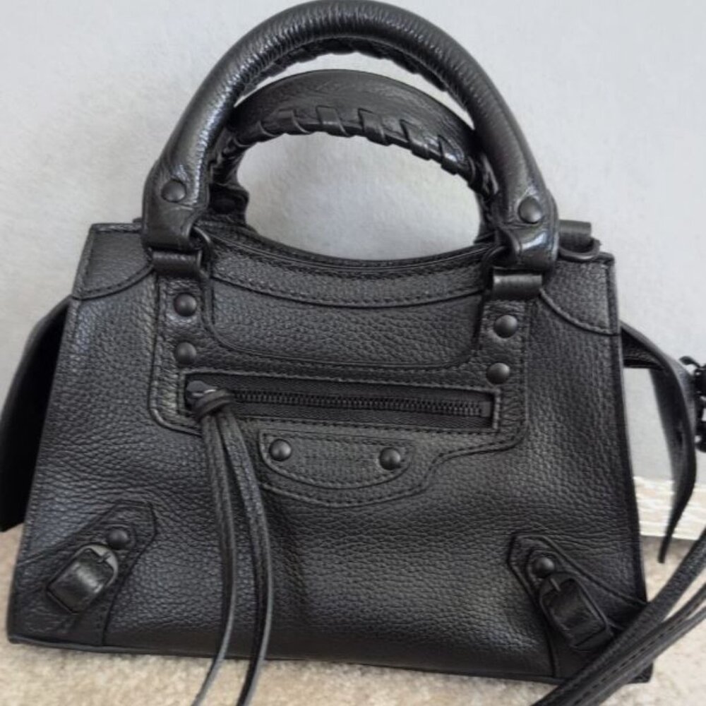 BALENCIAGA NEO CITY MOTO MINI BAG 💯 AUTHENTIC!!! COA NWT